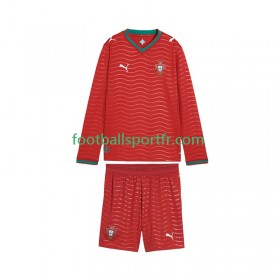 Tenue Portugal World Cup Enfant Domicile 2026 Maillot de Foot ML